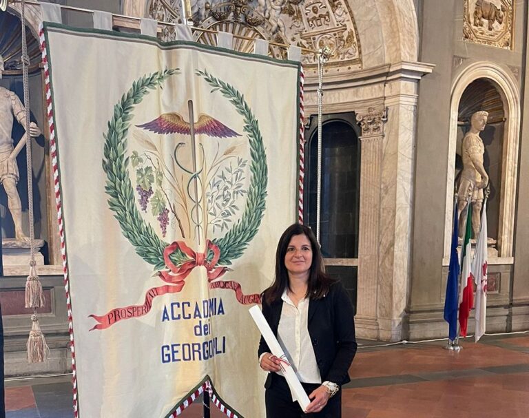 Serena Stefani Accademico dei Georgofili: un riconoscimento di prestigio