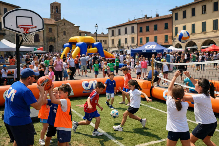 CSI in Tour” riparte dalla Toscana: 40 tappe per educare allo sport e ai corretti stili di vita