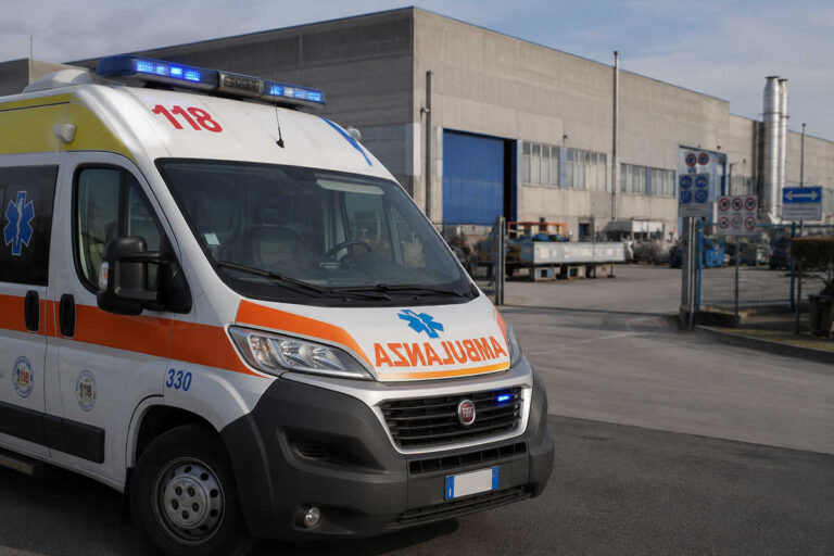 Operaio si ferisce a una mano sul lavoro: trasportato al San Donato