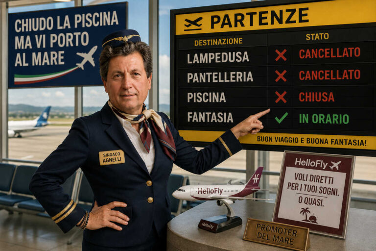 Piscina chiusa, voli spariti: il turismo castiglionese prova a decollare con il teletrasporto