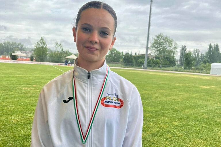 Lisa Rossi d’argento nel disco ai Campionati di Società Cadetti