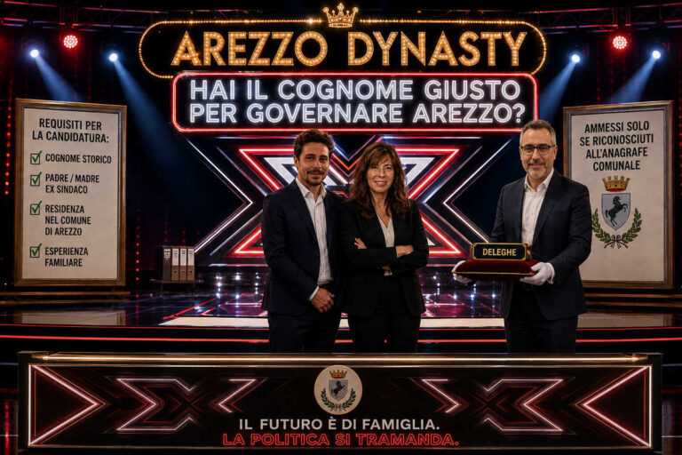 Arezzo Dynasty”: Fratelli d’Italia lancia il partito dei figli degli ex sindaci