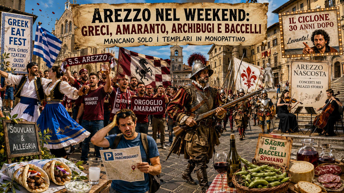 Arezzo multiverso del weekend