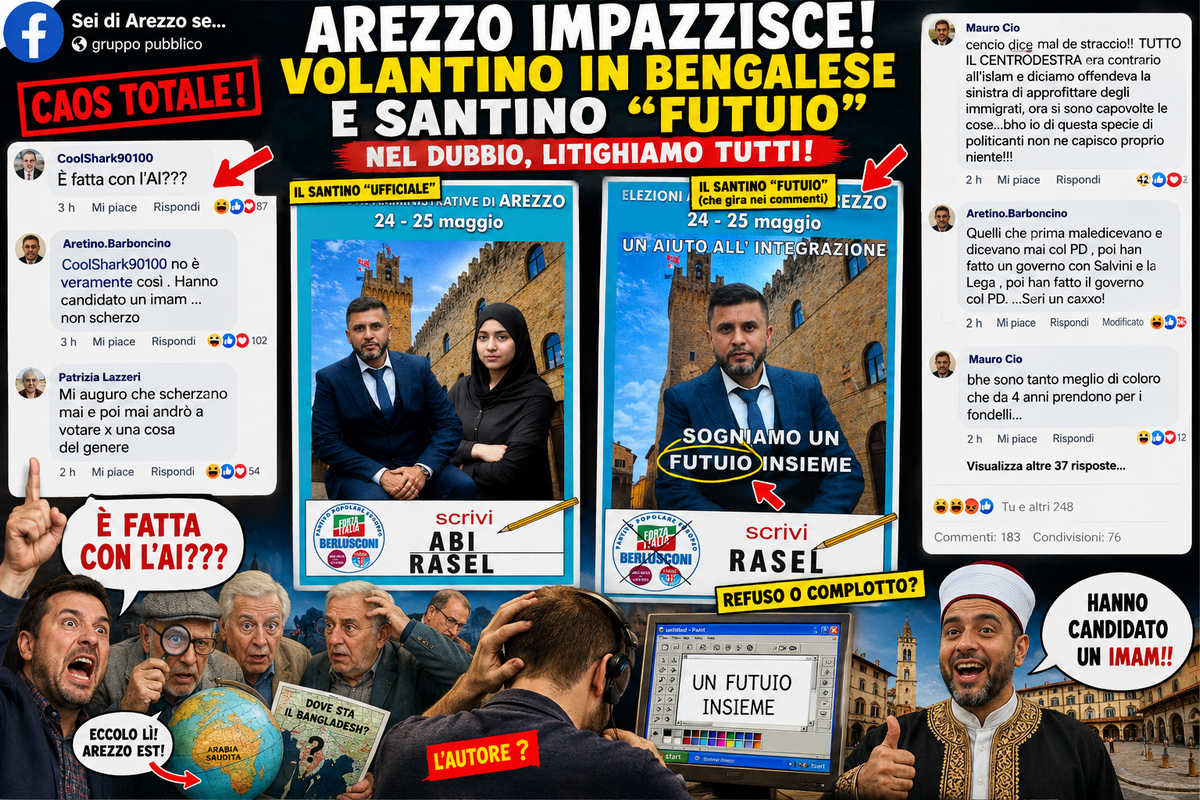Arezzo nel caos elettorale
