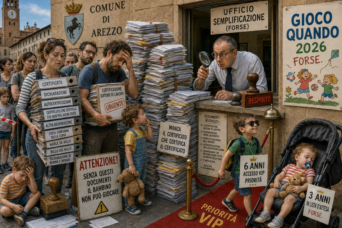Burocrazia e attese Arezzo