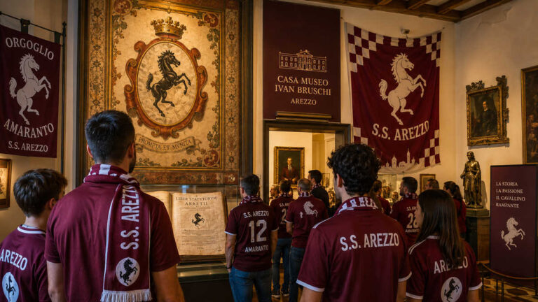 Casa Bruschi in curva: “Entrate pure, basta un cimelio amaranto e un po’ di fede”