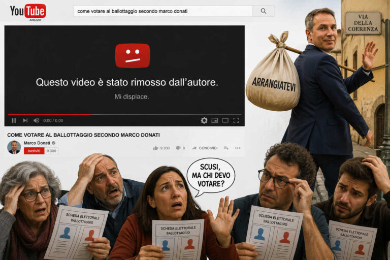 Ballottaggio, Donati non dà indicazioni di voto: migliaia di elettori costretti a scegliere senza tutorial