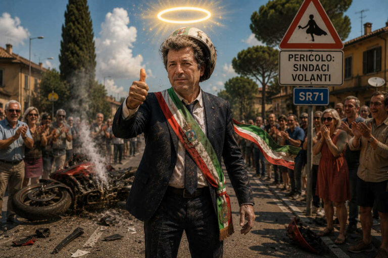Super Mario Agnelli pubblica il volo in moto: ora si cercano solo i funghetti per la vita extra