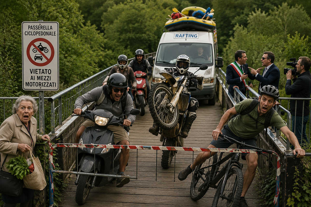 Passerella a Giovi