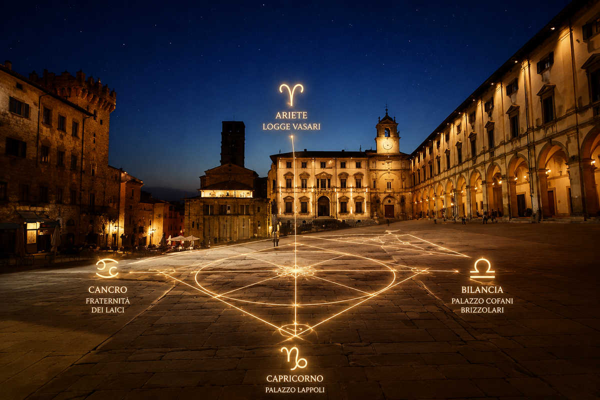 Piazza Grande esoterica