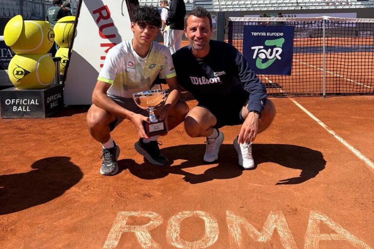 Roveri conquista Roma: il baby talento aretino trionfa agli Internazionali BNL Under16