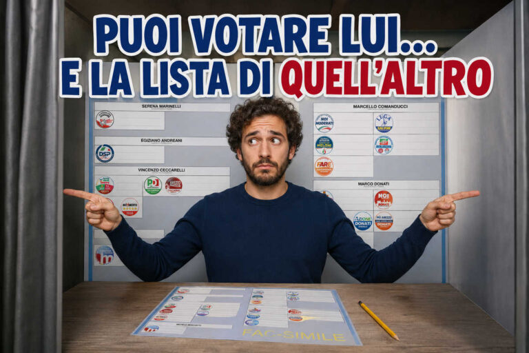 Voto disgiunto? Tranquilli: non esplode la scheda e non arriva la municipale