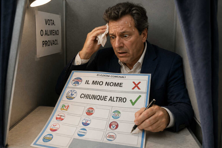 Record ad Arezzo: 47 candidati non convincono nemmeno se stessi