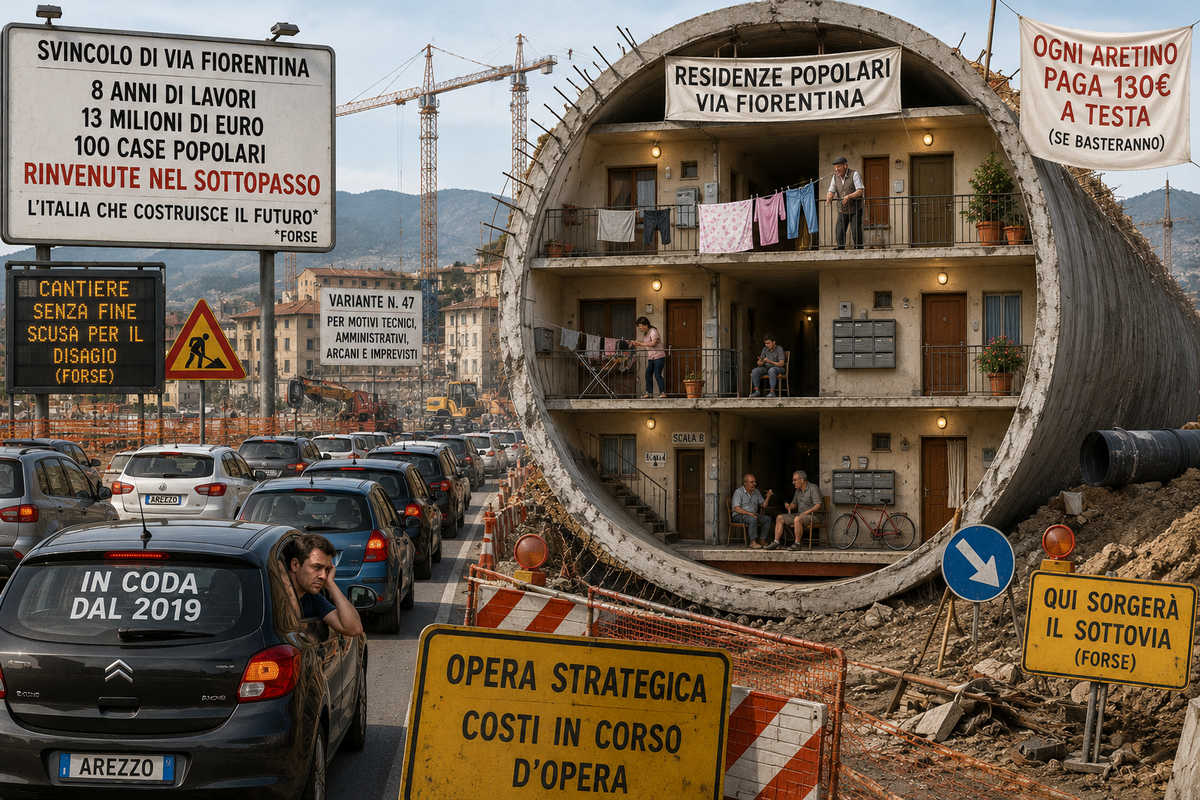 sottopasso di via Fiorentina