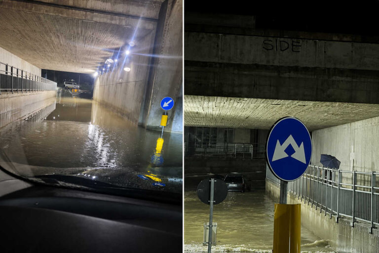 Arezzo candidata a Venezia 2: quattro automobilisti salvati dai sottopassi, oltre 40 richieste ai Vigili del Fuoco