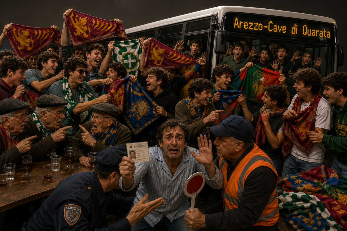 Arezzo, proposta choc tessera obbligatoria ai quartieri. Cittadini chiedono l’intervento della Nato e l’esilio alle Cave di Quarata
