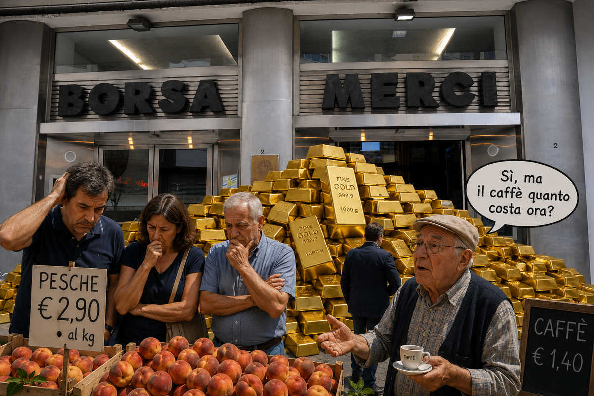 Arezzo scopre di essere ricca grazie ai lingotti