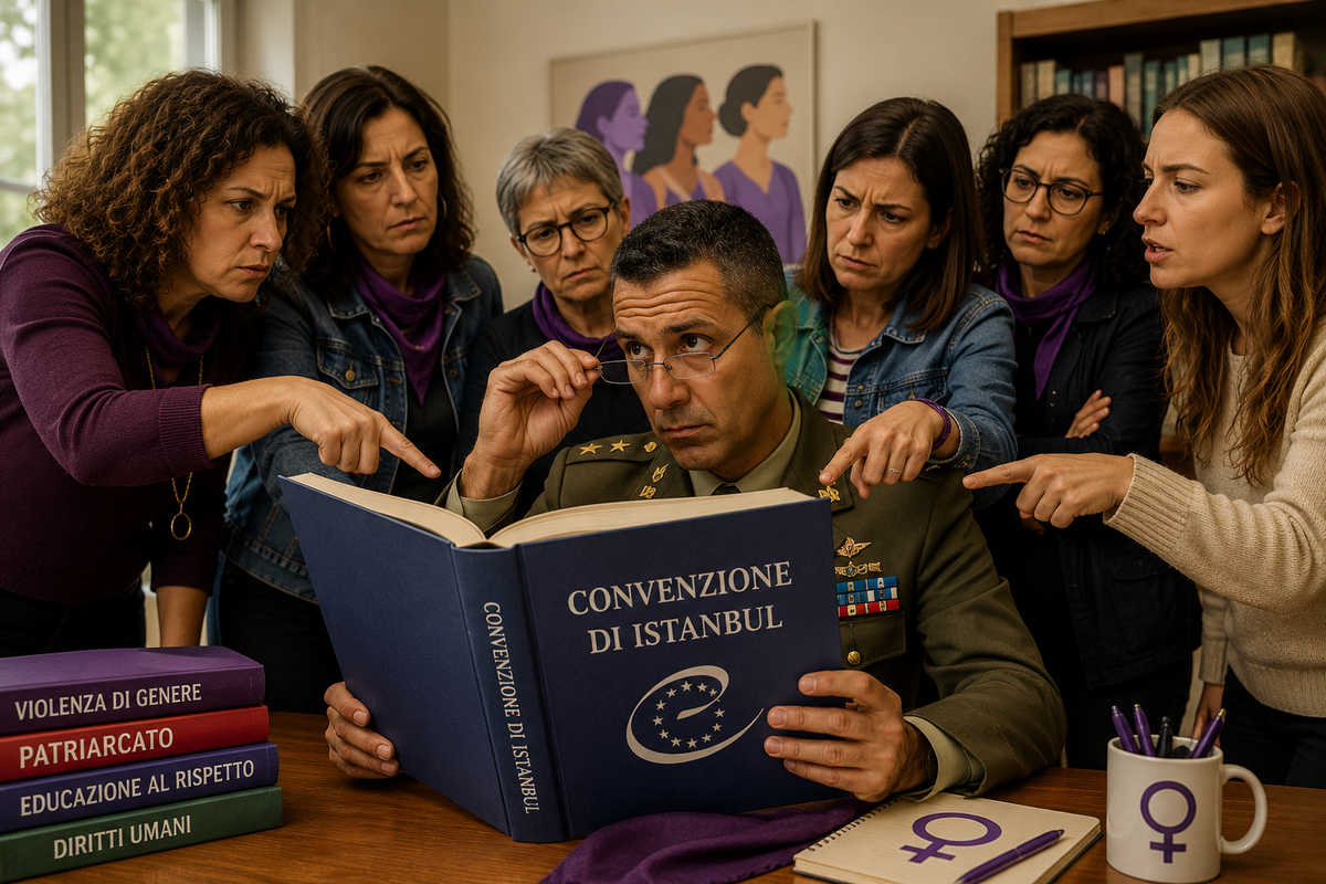 Generale Vannacci-Donne democratiche