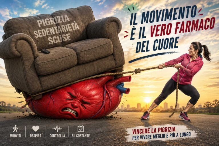 Il dottore non ci gira intorno: il peggior nemico del cuore? La pigrizia sul divano