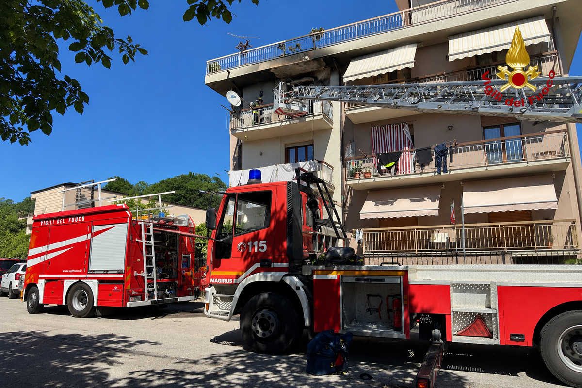 incendio a Bibbiena