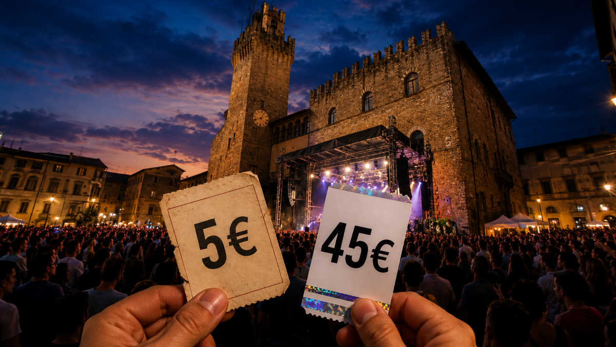 Mengo coi contributi, Arezzo Wave coi cinque euro