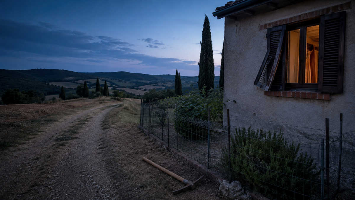 Val di Chiana al crepuscolo