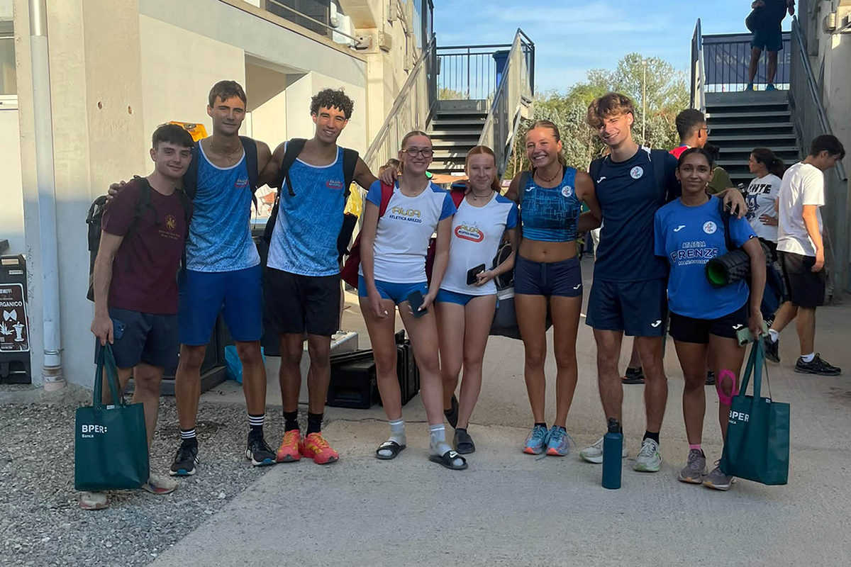 Atleti dell’Alga Atletica Arezzo protagonisti al memorial Crotti-Ruggeri di Modena