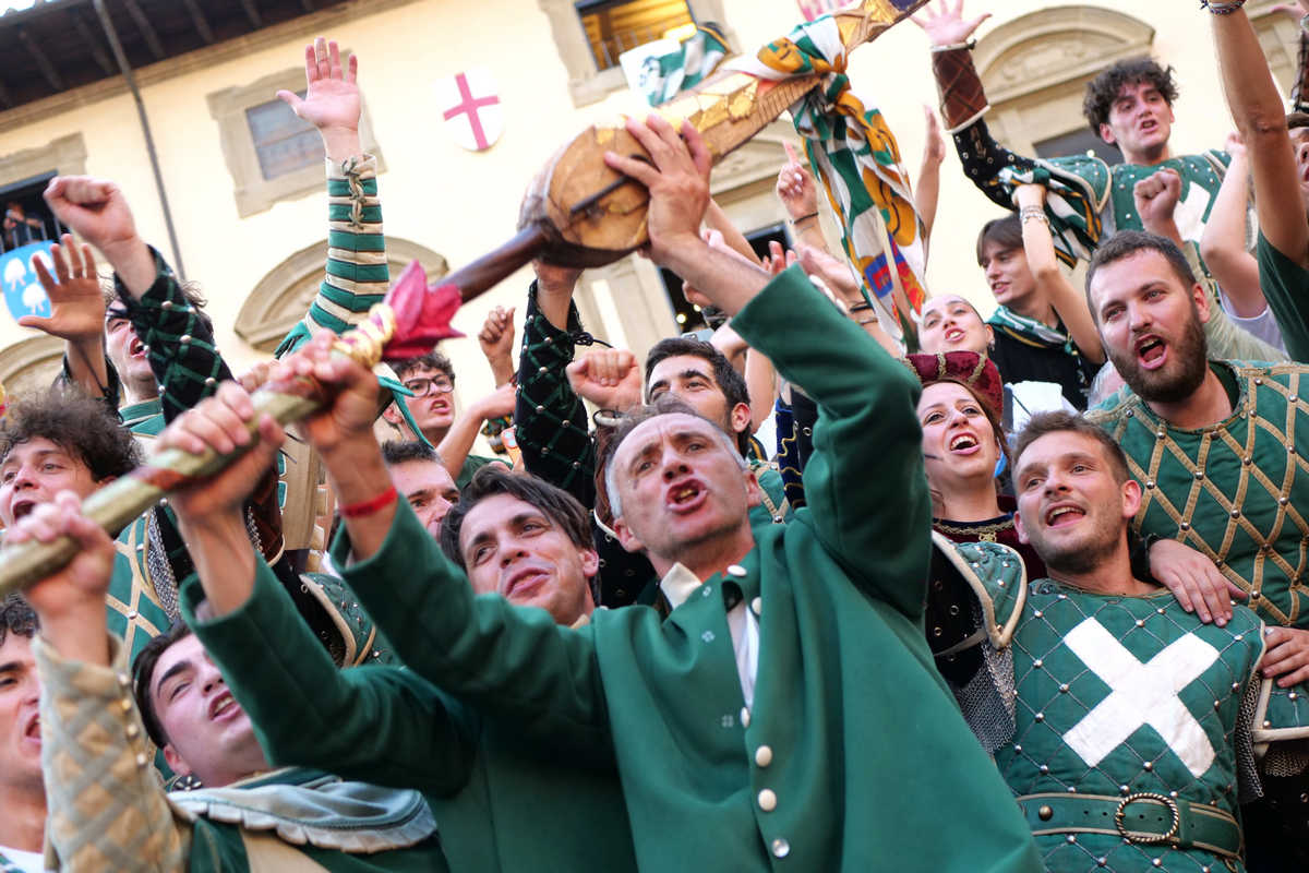 La 150ª Giostra del Saracino in Piazza Grande ad Arezzo