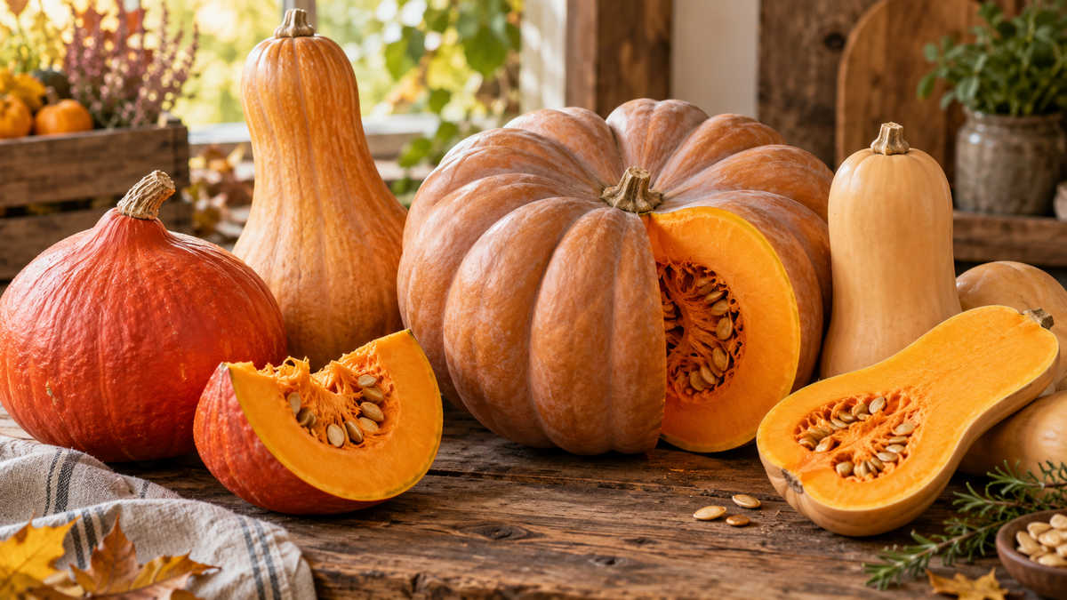 zucche-carotenoidi-valori-nutrizionali Diverse varietà di zucca ricche di carotenoidi